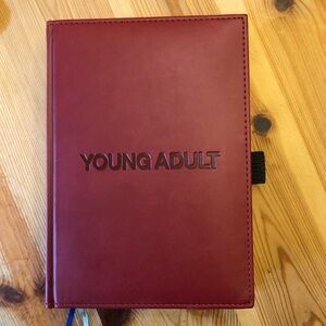 Leather bound blank journal